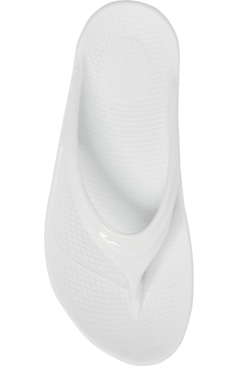 Oofos OOlala Sandal, Alternate, color, White