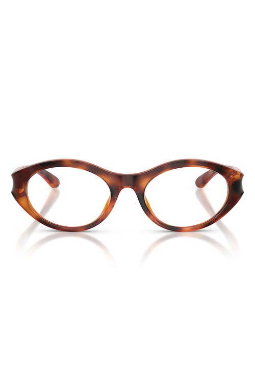 Diesel ® 51mm Oval Optical Glasses In Brown