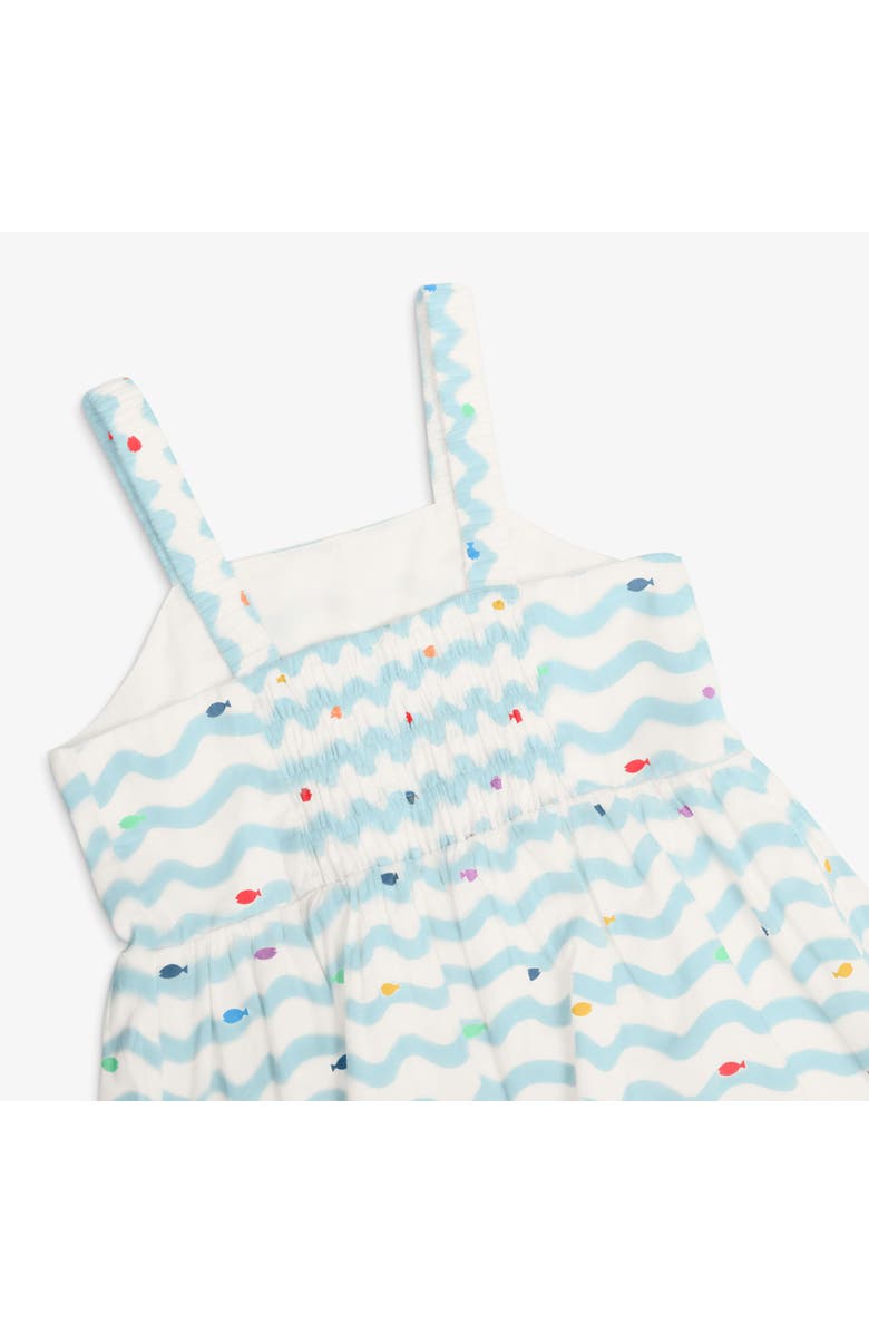 Primary Kids Woven Tank Sundress In Rainbow Fish, Alternate, color, 