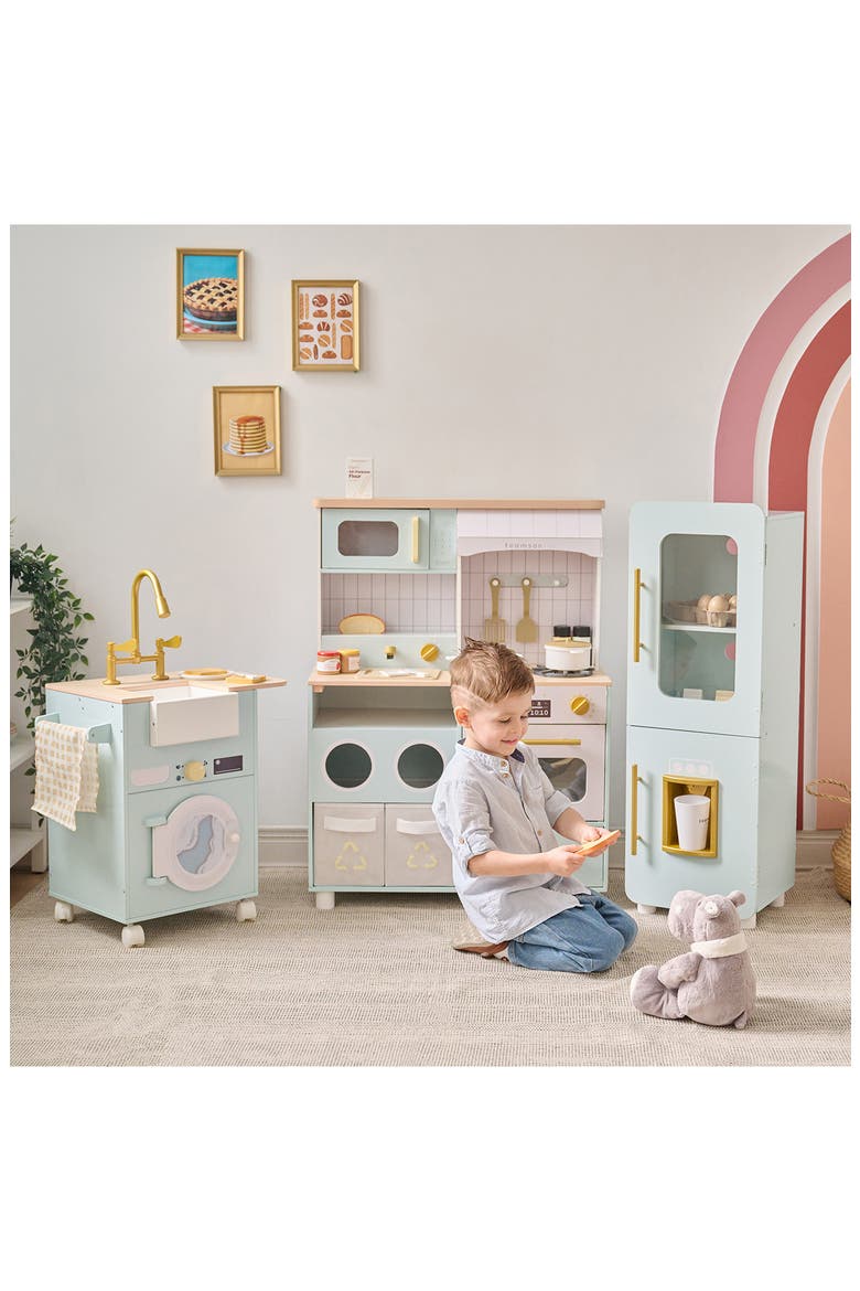 Little Chef Savannah Play Kitchen & Accessories, Alternate, color, GREEN
