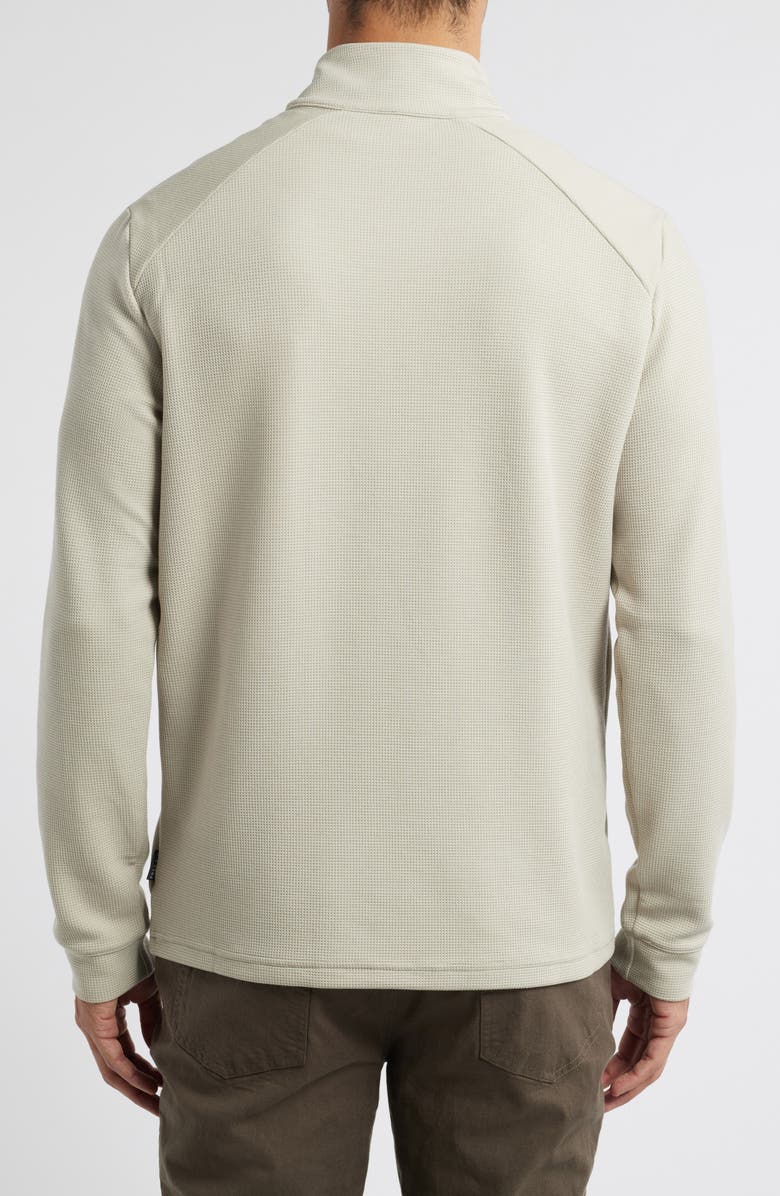 Free Fly Waffle Quarter Zip Pullover, Alternate, color, Sandstone