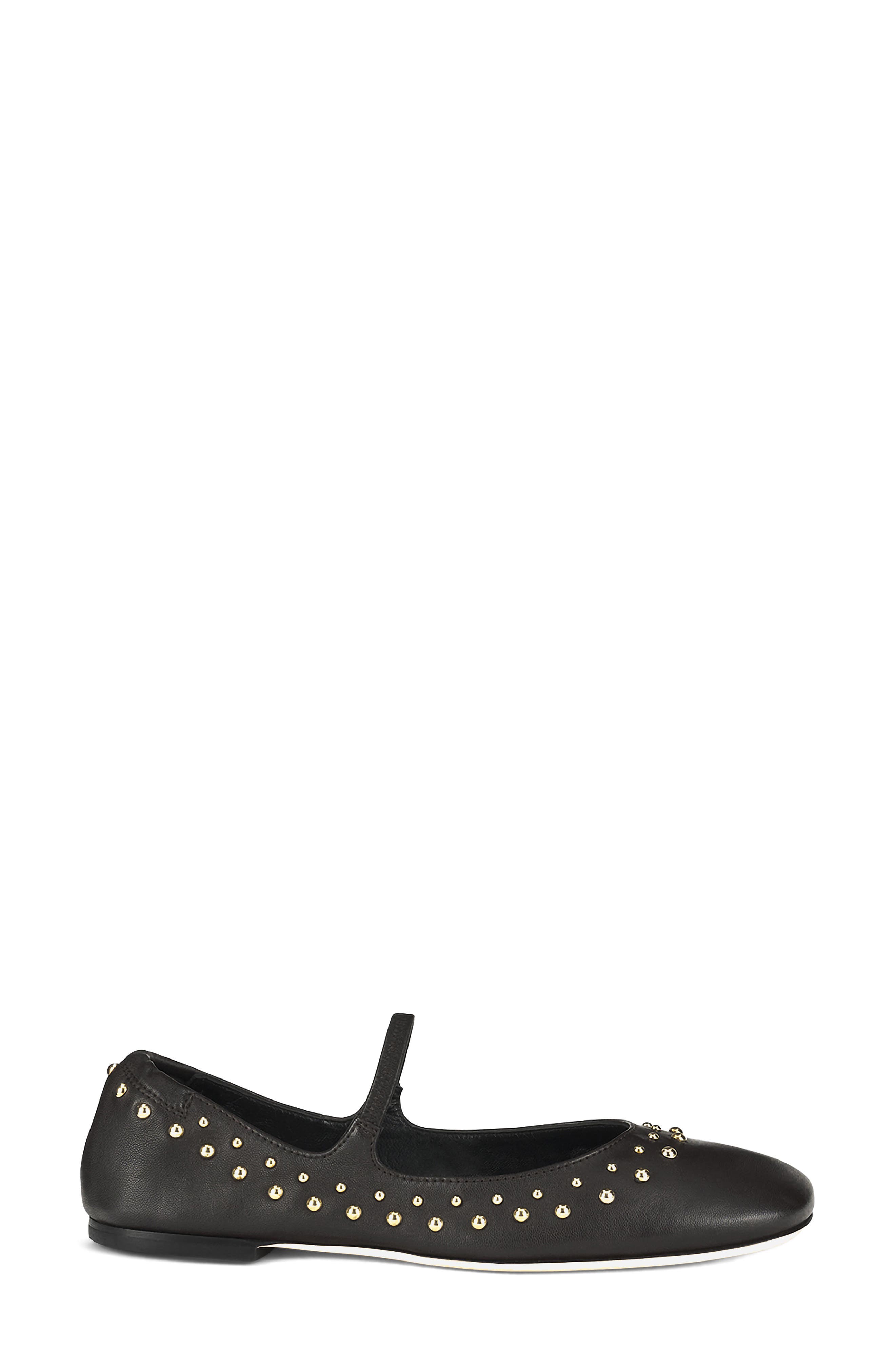 Iris Studded Mary Jane Flat, Alternate, color, MORO