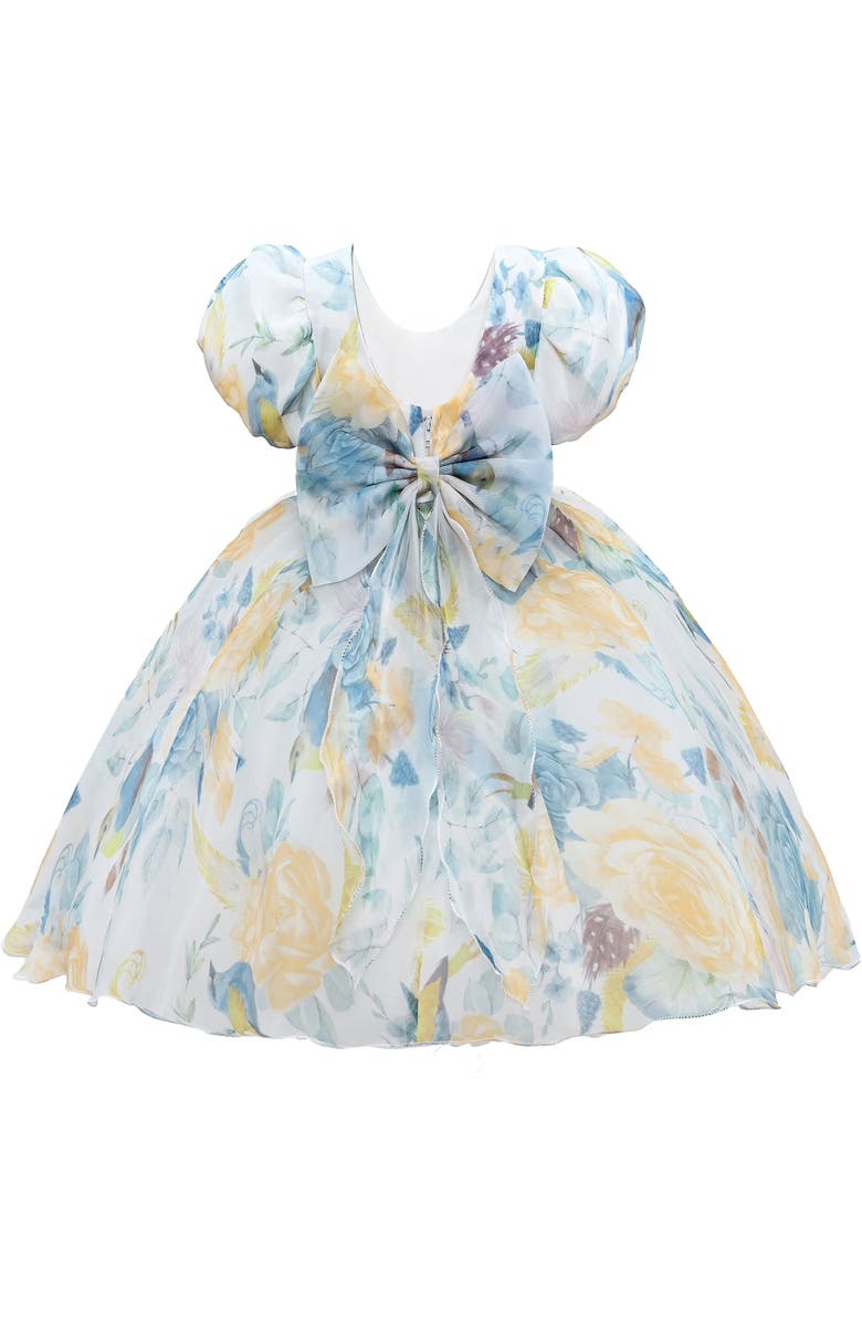 Tulleen Chablis Dress, Alternate, color, Blue