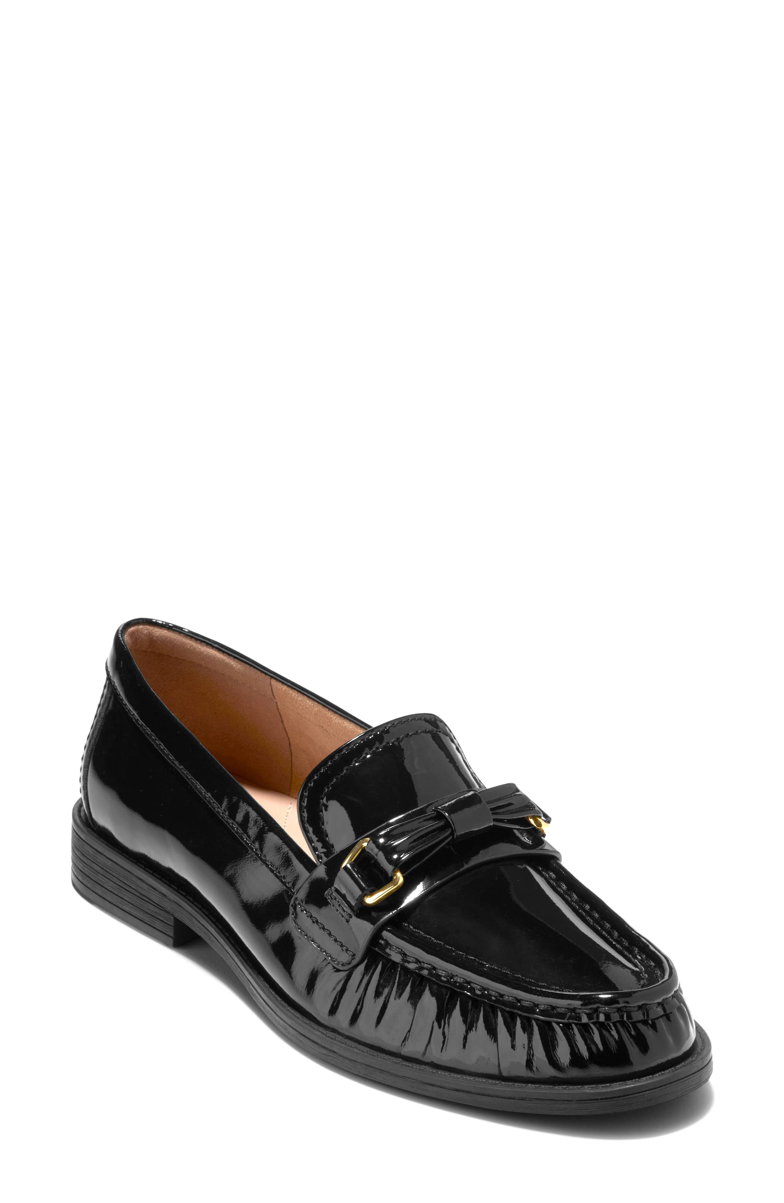 Stassi Soft Bow Leather Loafer