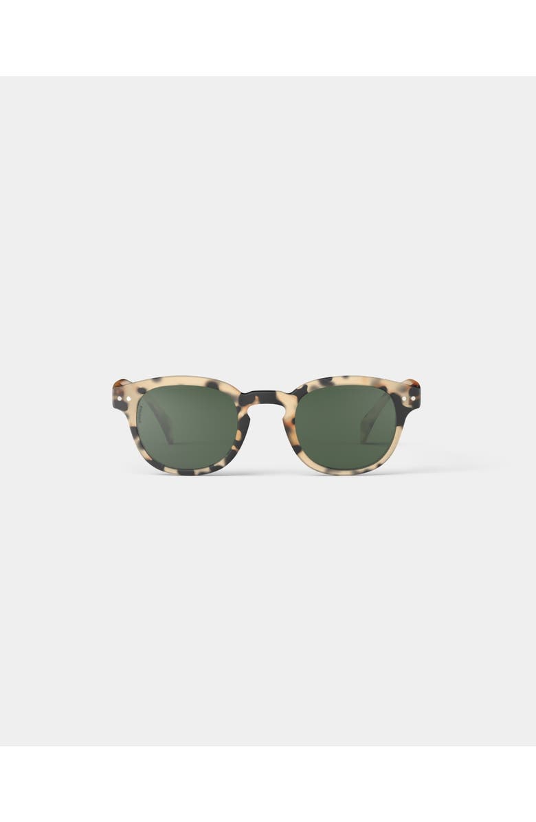 IZIPIZI #C 47mm Square Sunglasses, Main, color, Light Tortoise