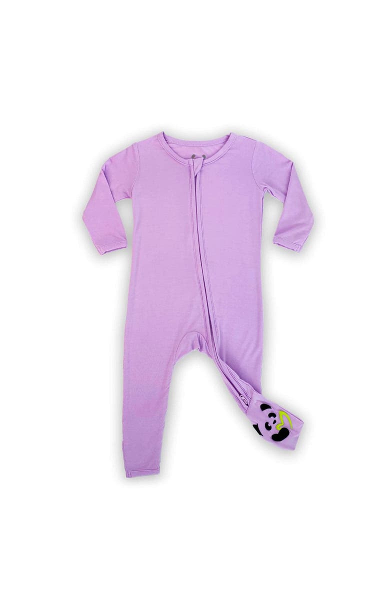 Bellabu Bear Solid Convertible Footie, Main, color, Lavender