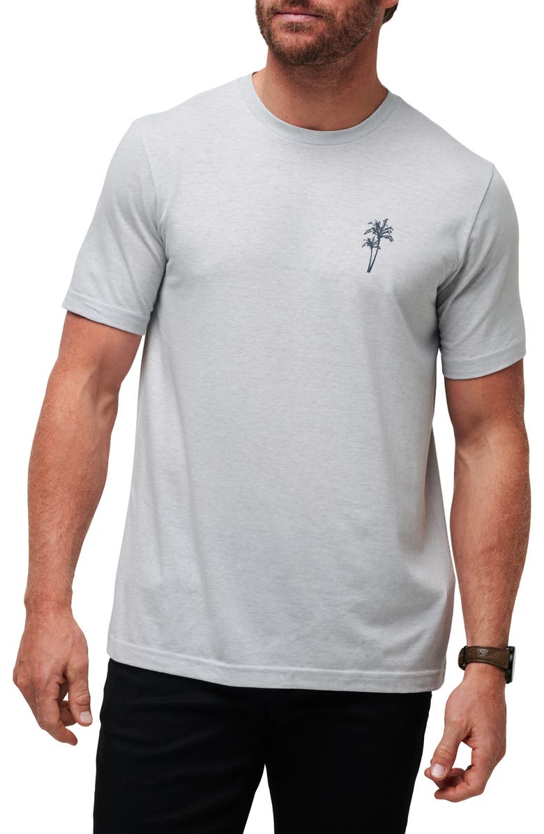TravisMathew On the Bay Cotton Blend Graphic T-Shirt, Main, color, 