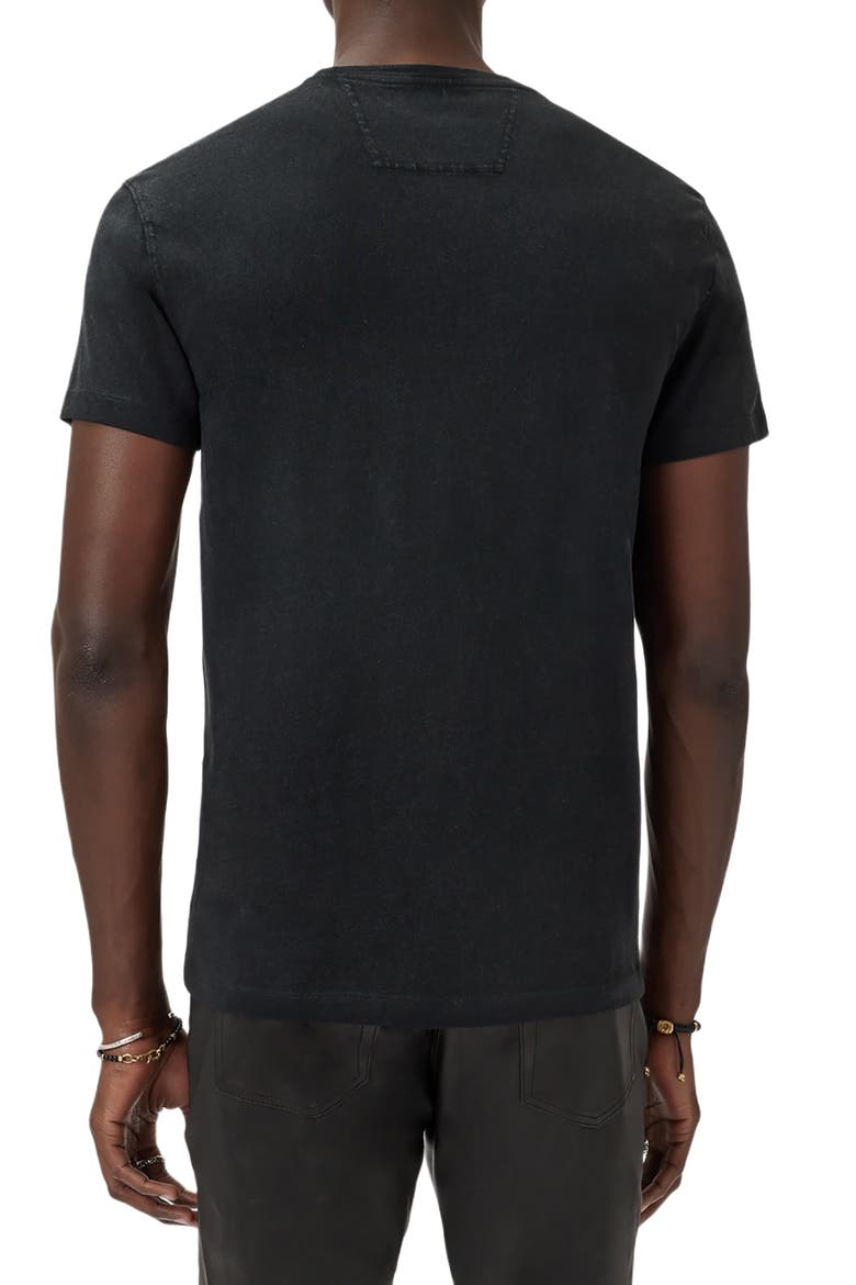 Varvatos Logo Organic Cotton Graphic T-Shirt, Alternate, color, BLACK