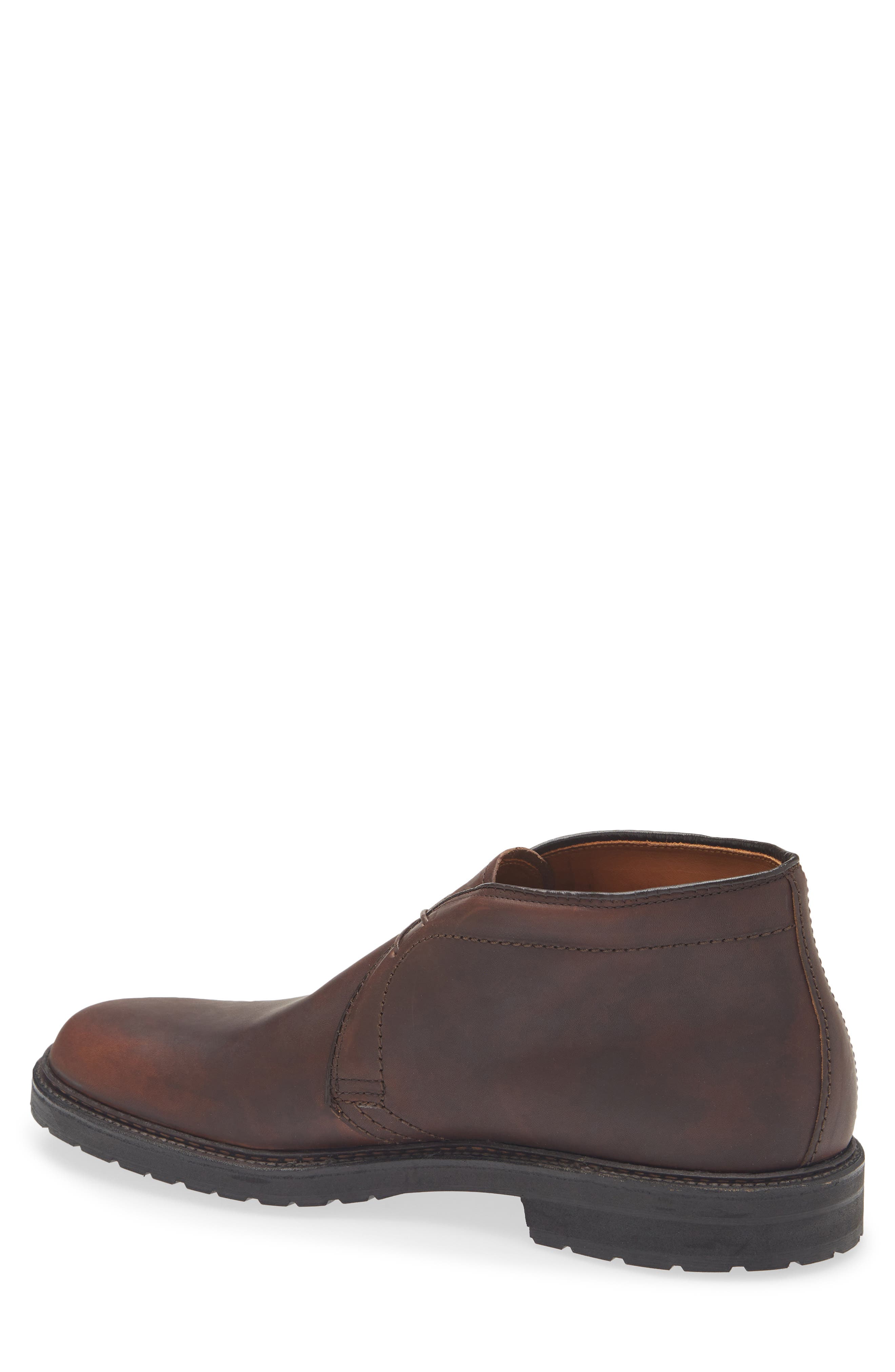 Alden Burnished Chukka Boot, Alternate, color, Dark Brown Kudu