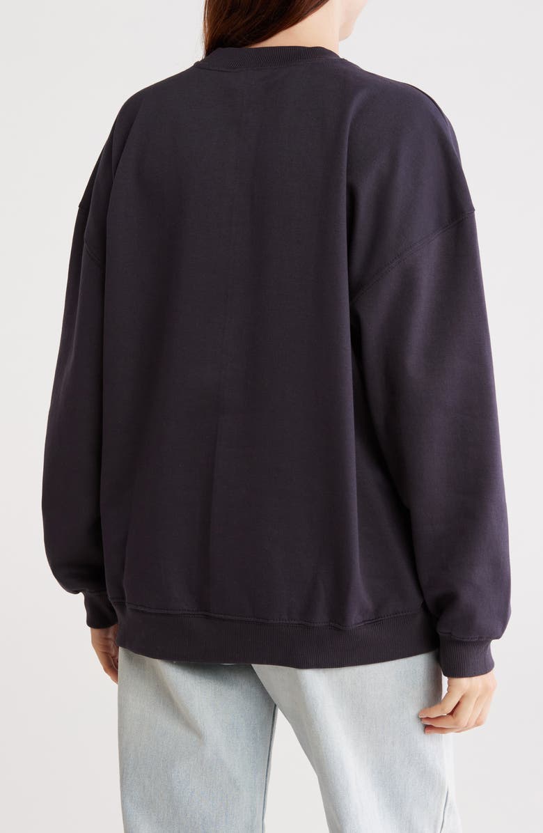 Billabong Boyfriends Back Sweatshirt, Alternate, color, Black