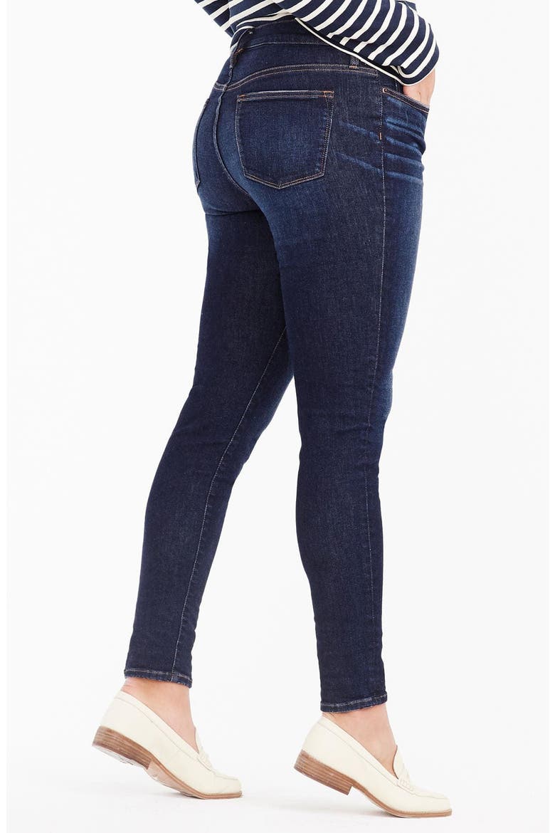 High Rise Toothpick Jeans, Alternate, color, SOLANO WASH