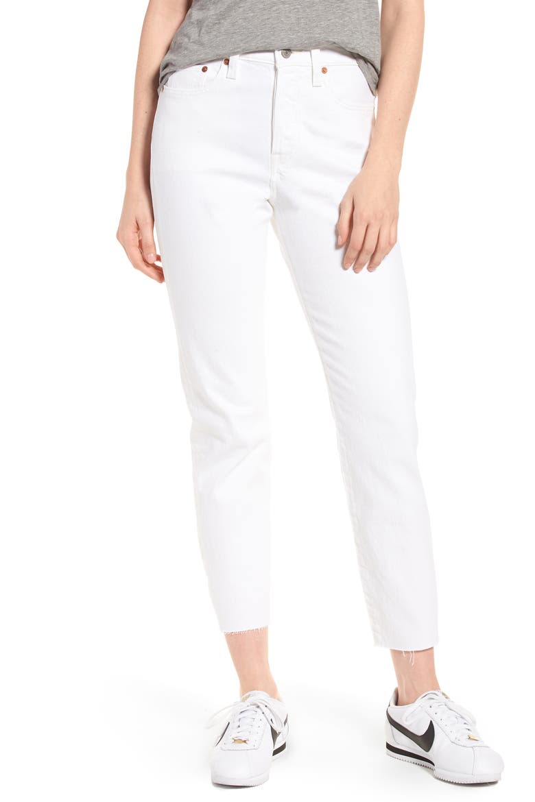 Levi's® Wedgie Icon Fit High Waist Jeans, Main, color, ABOVE THE CLOUDS