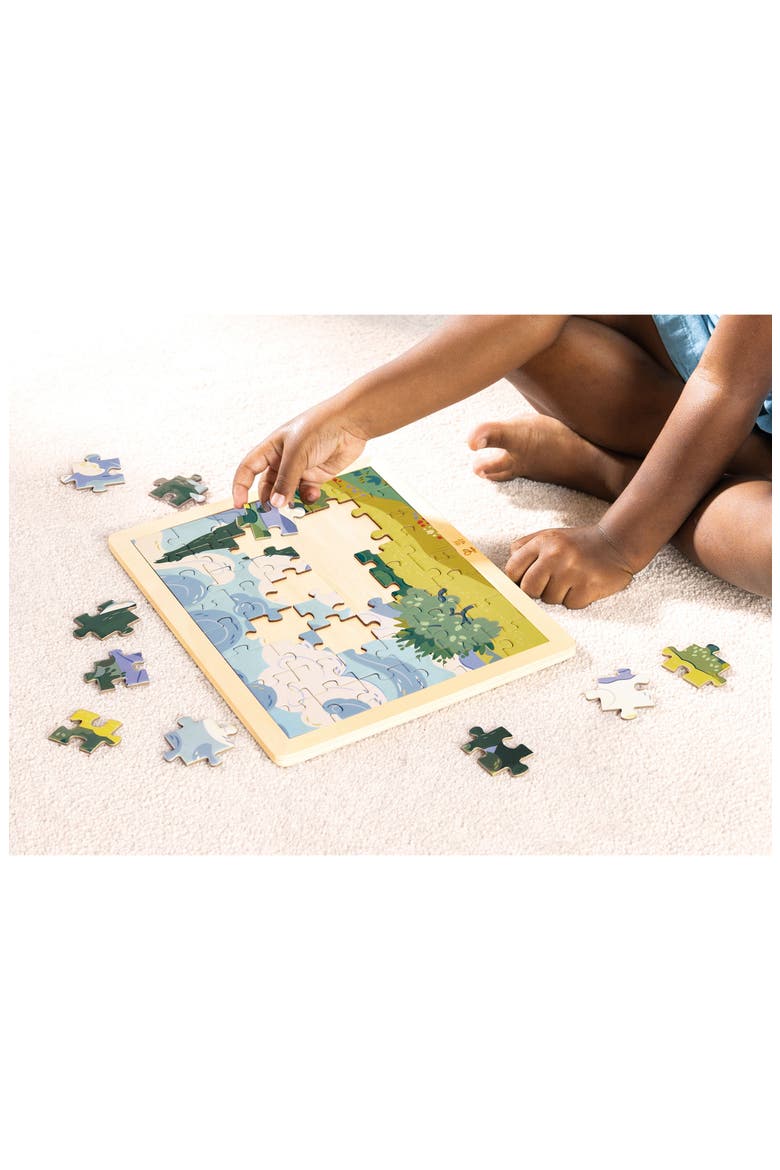 x The Met Van Gogh Cypresses 48-Piece Puzzle, Alternate, color, MULTI