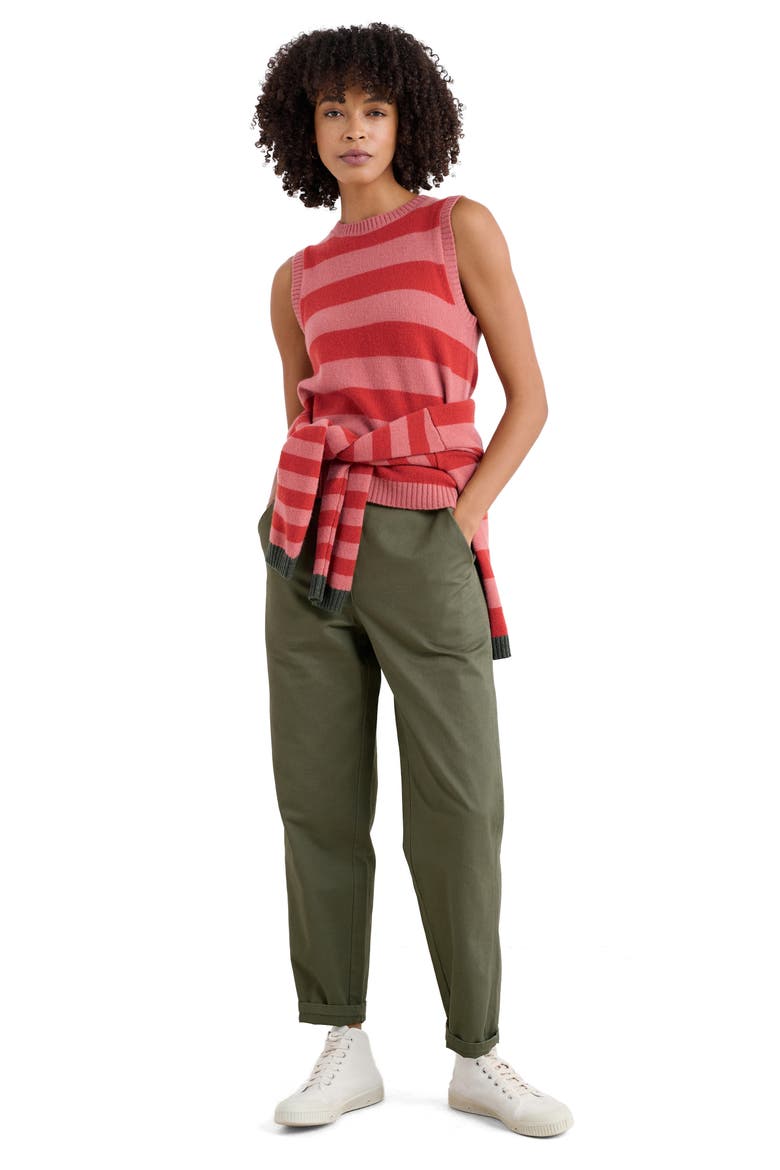 East View Merino Wool Blend Knit Vest, Alternate, color, BRIGHT SHAPE ROSE DEW