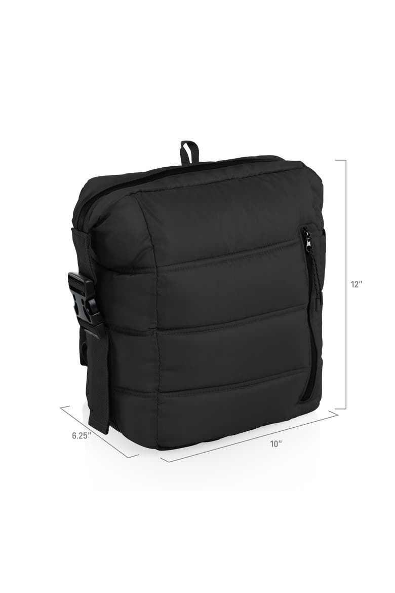 Everyday Quilted Washable Insulated Cooler Backpack, Alternate, color, OBSIDIAN BLACK