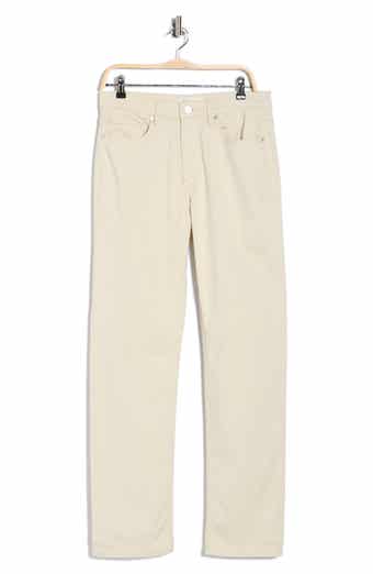 FRAME Modern Straight Leg Five-Pocket Twill Pants