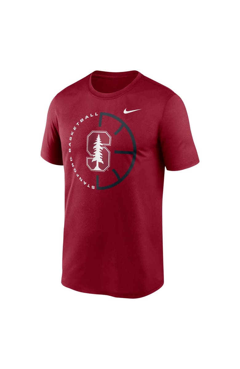 Nike Men's Nike Cardinal Stanford Cardinal Legend Basketball Icon Performance T-Shirt, Alternate, color, Cardinal