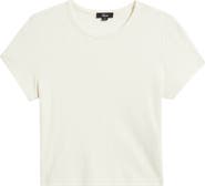 Rails Muse Pointelle Crop T-Shirt