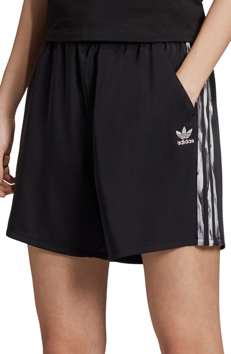 adidas Originals Daniëlle Cathari Satin Shorts, Main, color,