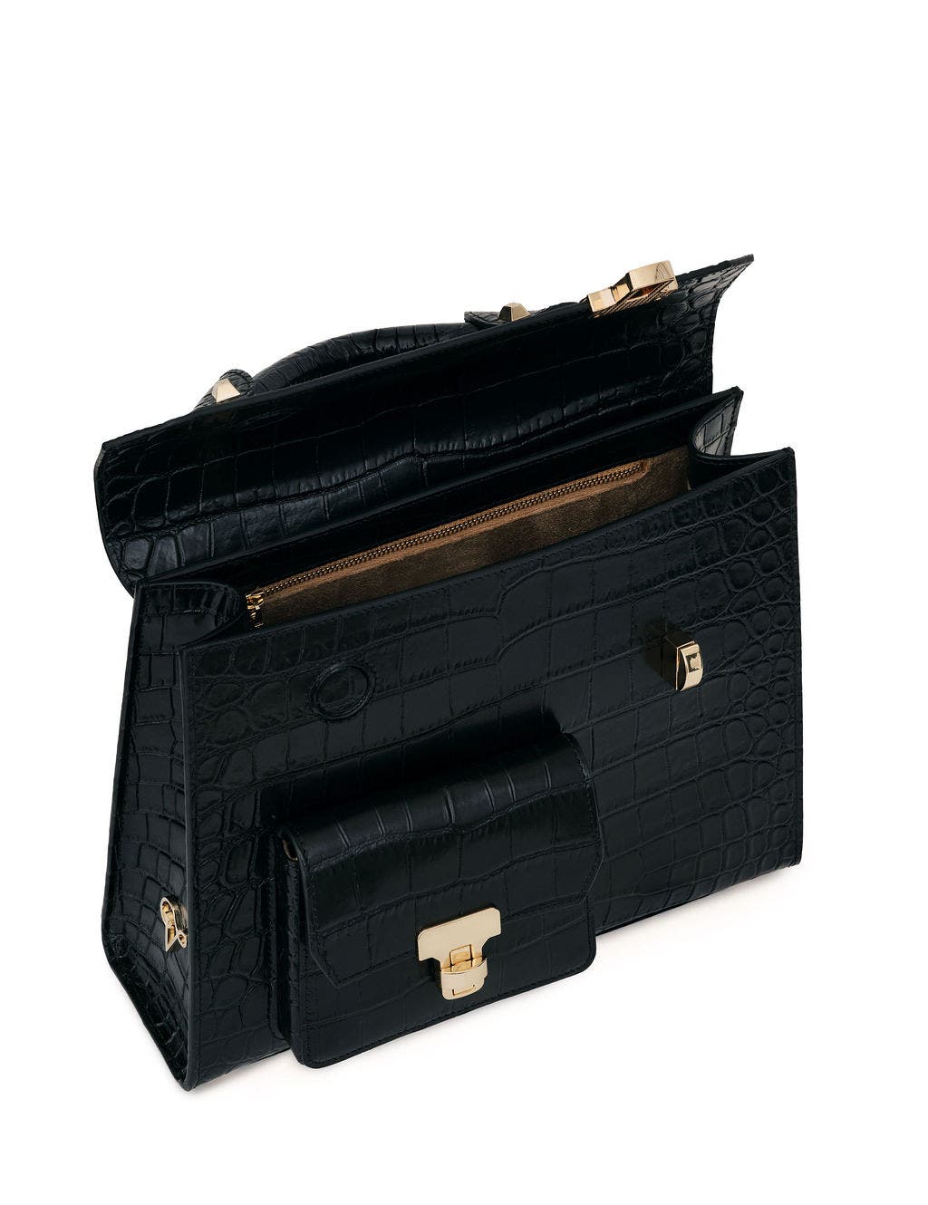 VIE LORIE Vanna Top Handle Bag, Alternate, color, Onyx