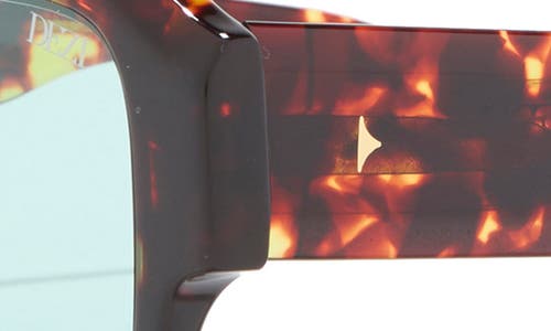 Dezi Miami 56mm Flat Top Sunglasses In Brown