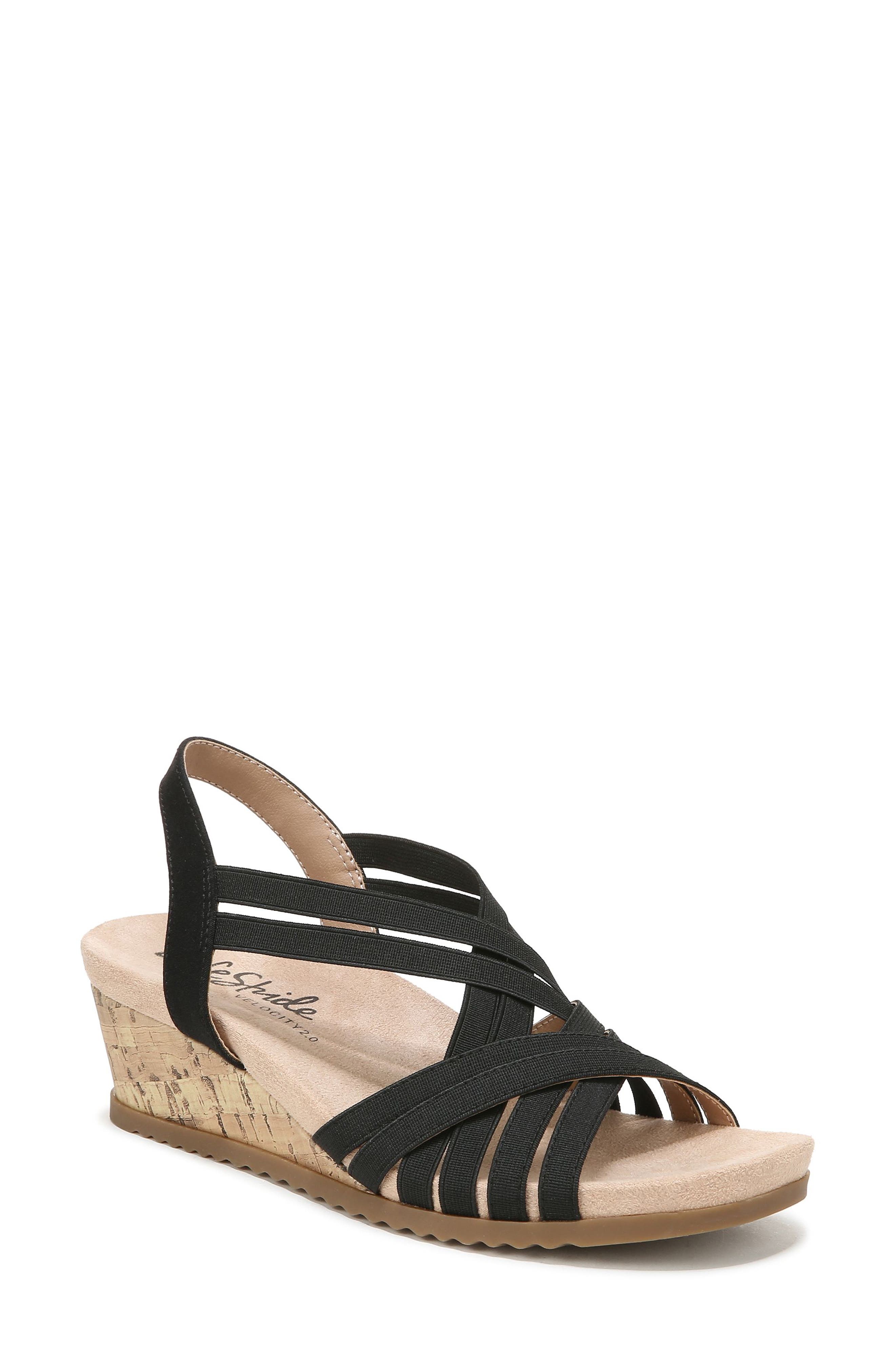 LifeStride Stellar Strappy Wedge Sandal, Main, color, 