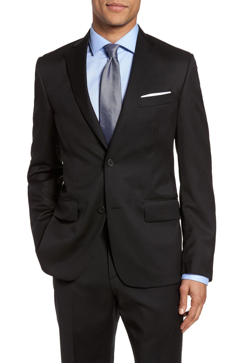 NORDSTROM MEN'S SHOP Classic Fit Solid Wool Blazer, Main, color,