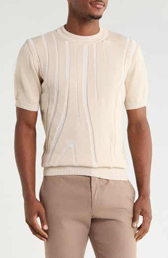 Abstract Linear Jacquard Sweater