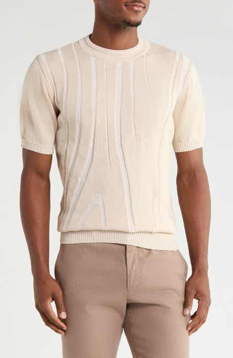 Abstract Linear Jacquard Sweater