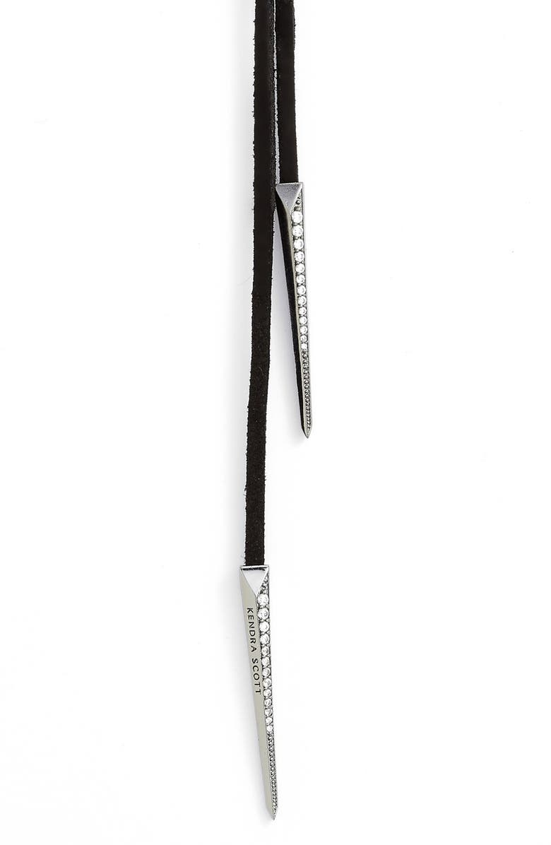 Kendra Scott Pierce Bolo Wrap Necklace, Alternate, color,