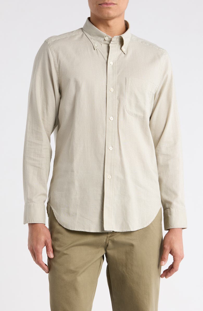 BUCK MASON California Oxford Button-Down Shirt, Main, color, 
