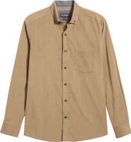 Johnston & Murphy Sherwood Corduroy Button-Down Shirt