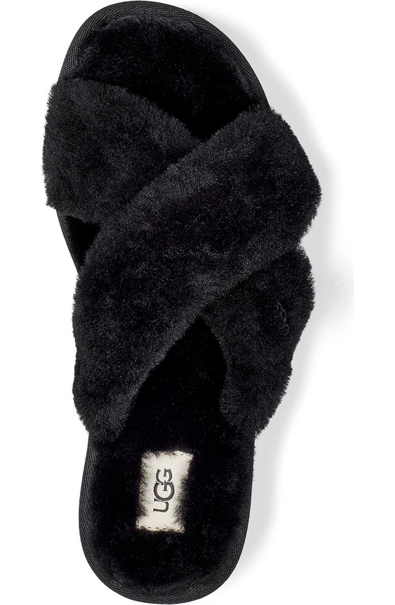 UGG<sup>®</sup> Fuzzette Genuine Shearling Slipper, Alternate, color,