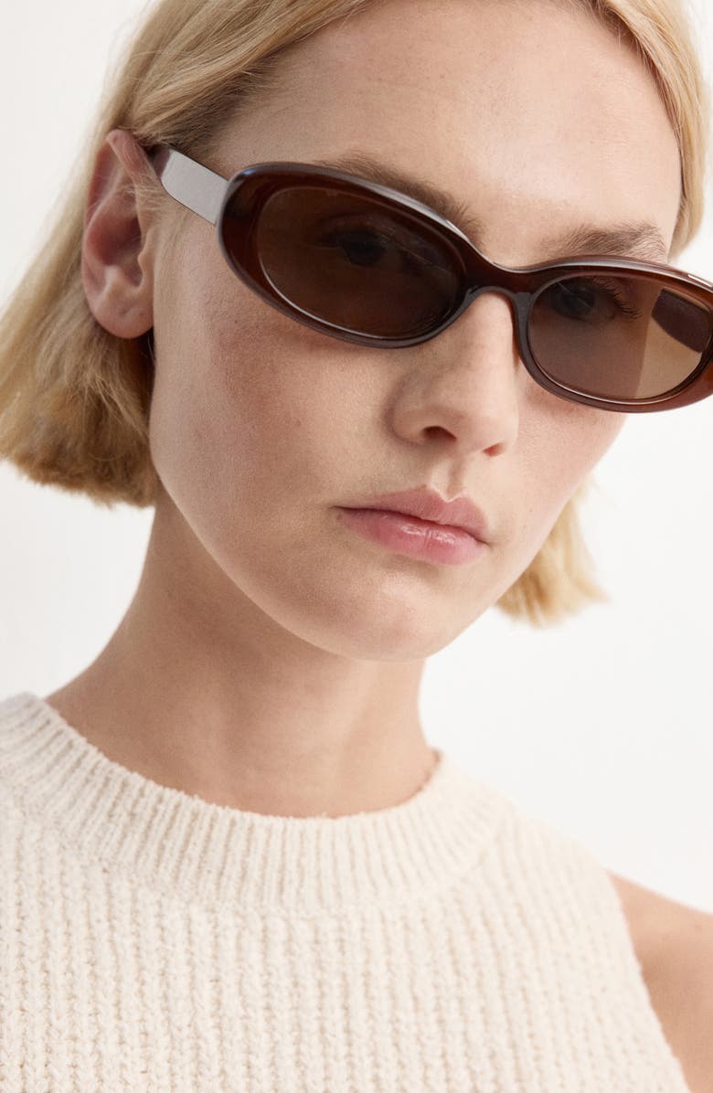 MANGO Bruma Crop Sweater Tank, Alternate, color, Ecru