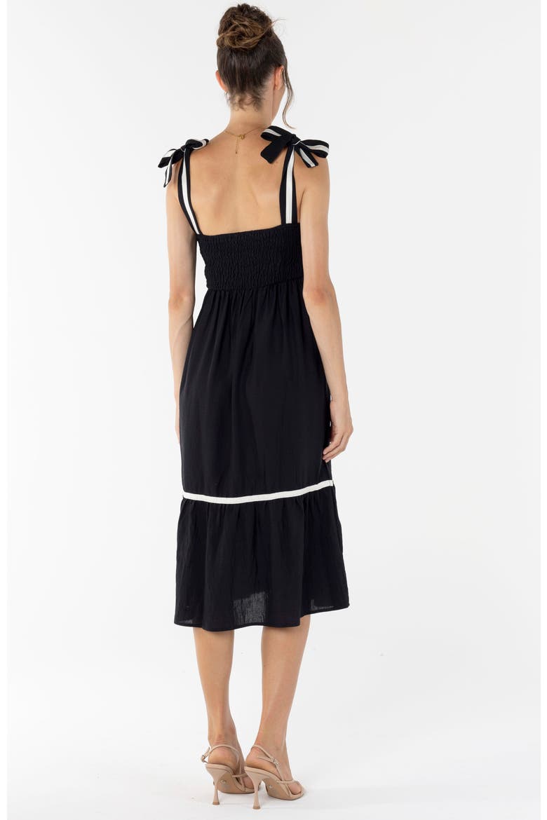 Meliza Maternity Party Dress, Alternate, color, Black