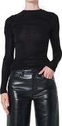 AGOLDE Lissa Twist Front Long Sleeve T-Shirt
