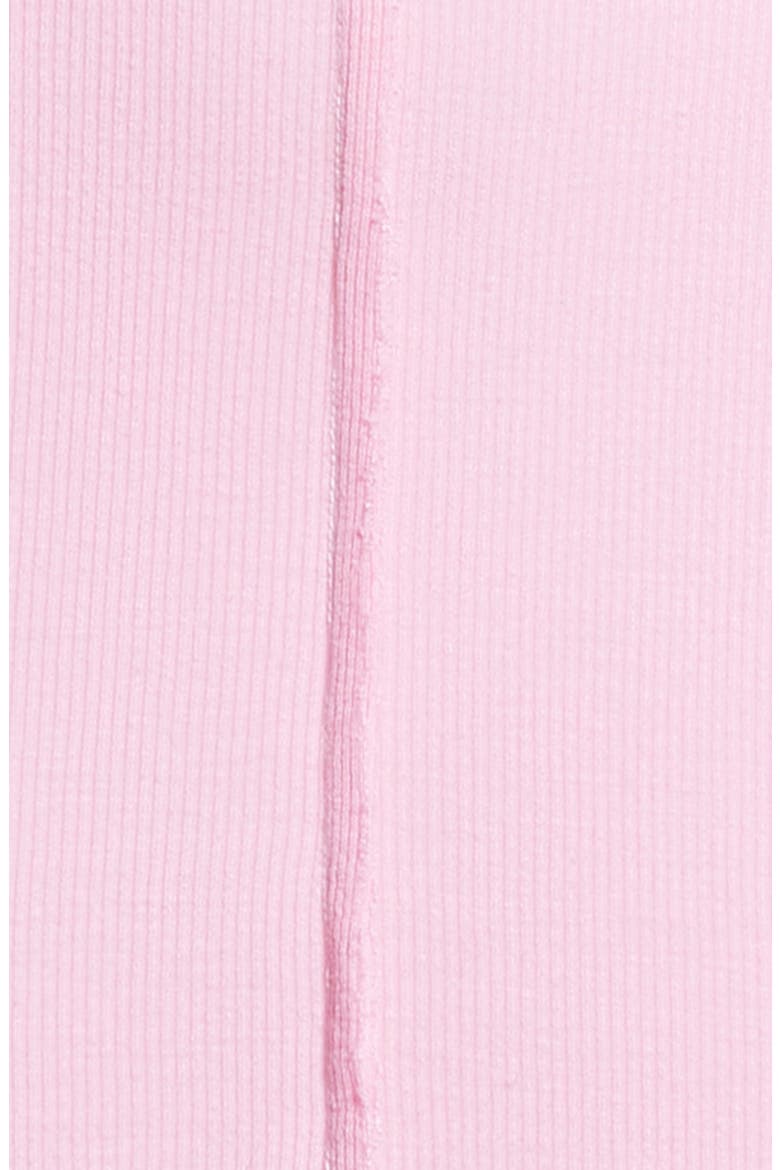 Long Sleeve Asymmetric Rib Minidress, Alternate, color, PINK
