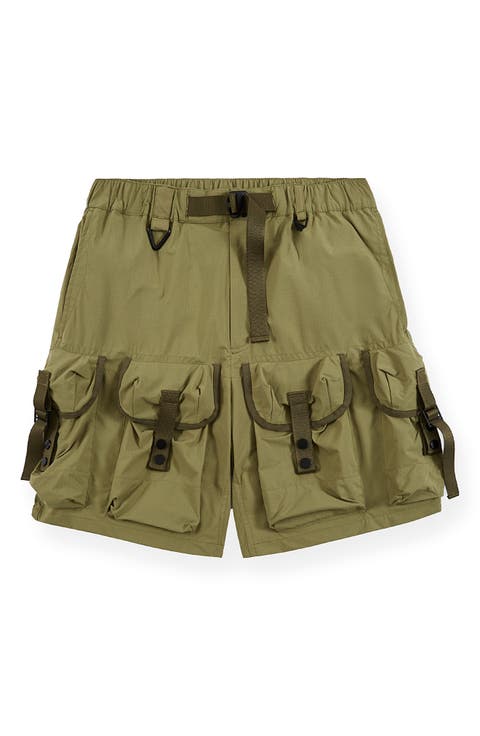 Alice Packable Ripstop Cargo Shorts
