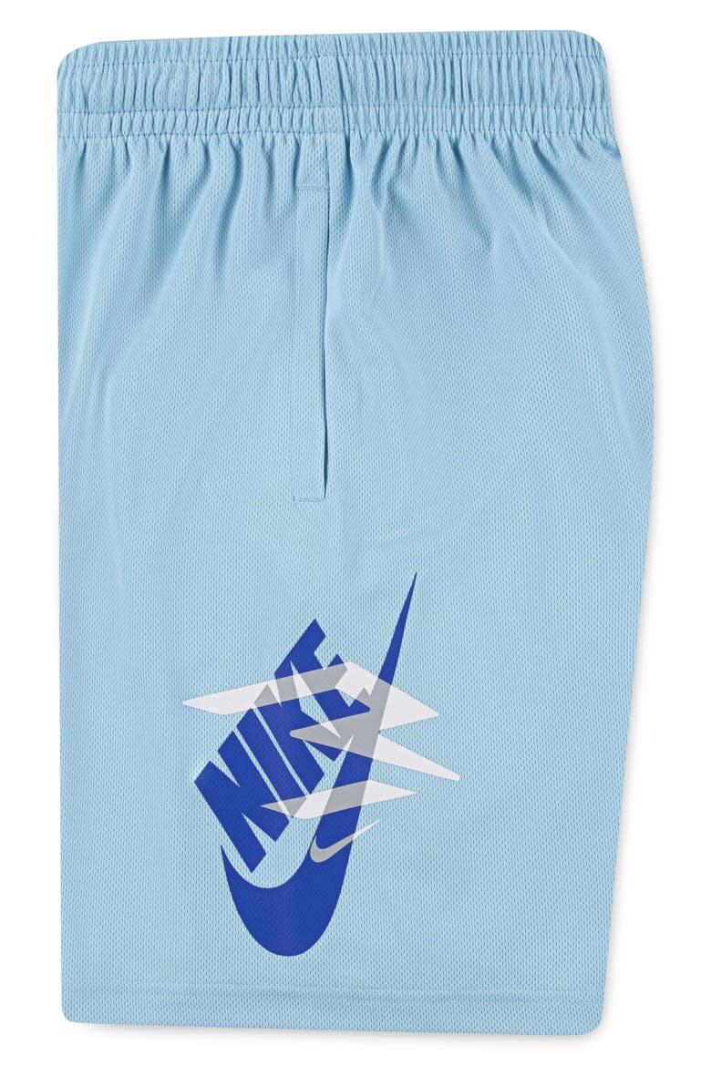 Kids' Essential Mesh Shorts, Alternate, color, STILL BLUE
