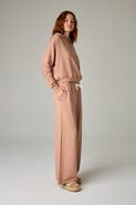 eavolu Baikal Eco-Luxe Fleece Dolman Crop Hoodie - Cloud-Soft Comfort