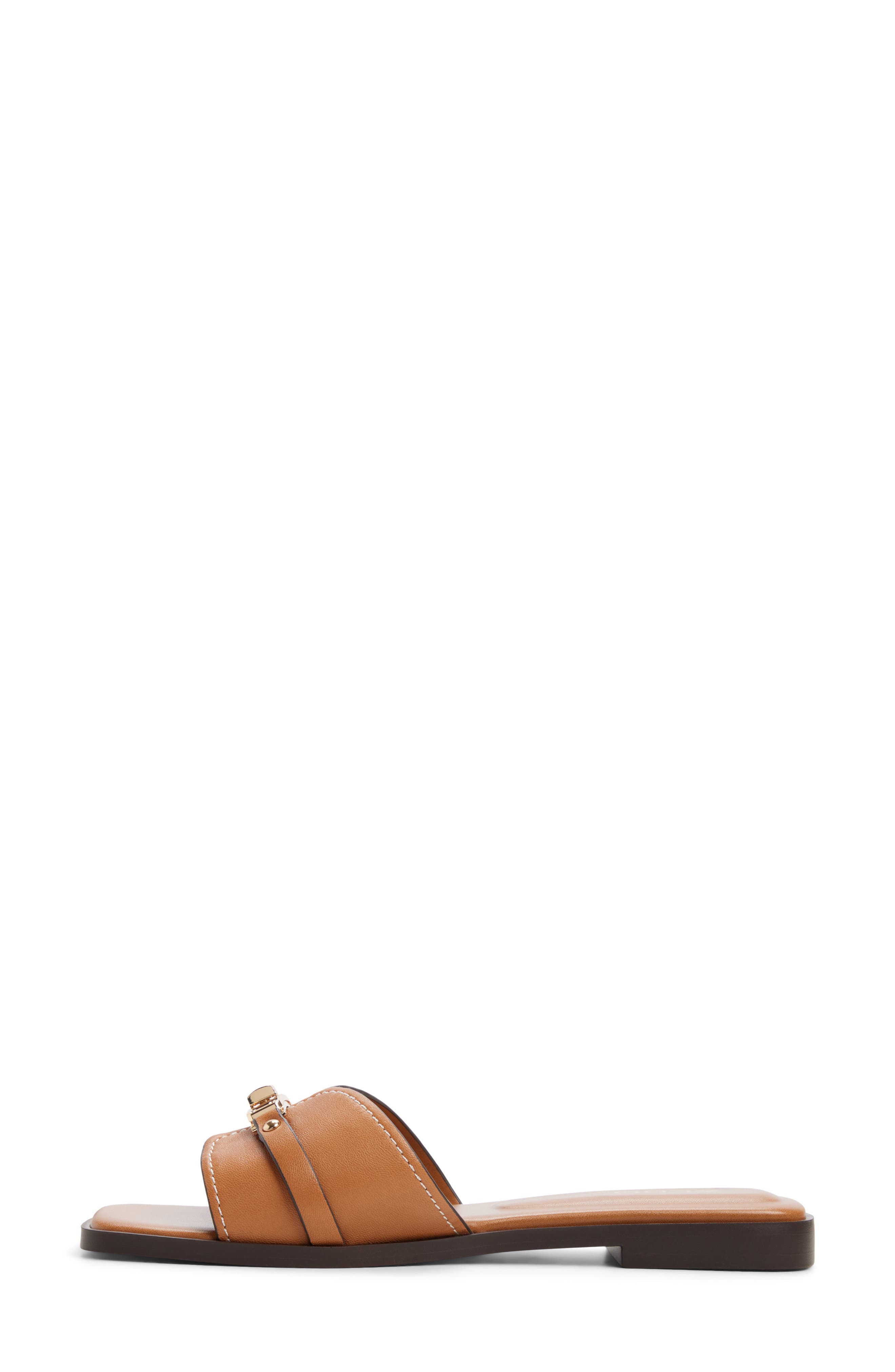 Francea Slide Sandal, Alternate, color, MEDIUM BROWN
