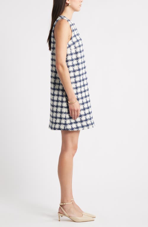Caslonr Caslon(r) Tweed Sleeveless Shift Dress In Multi