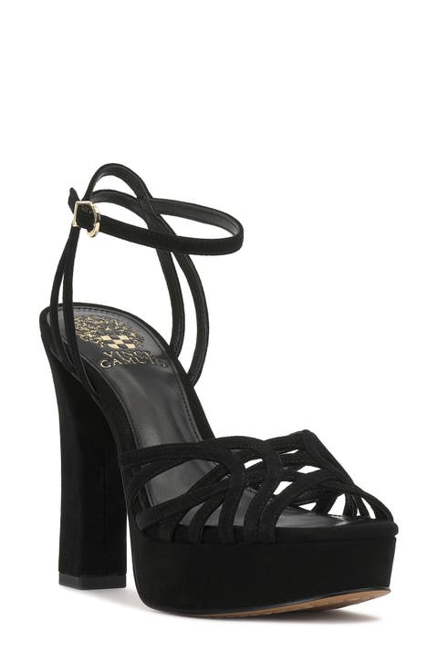 Samlee Platform Ankle Strap Sandal (Women)