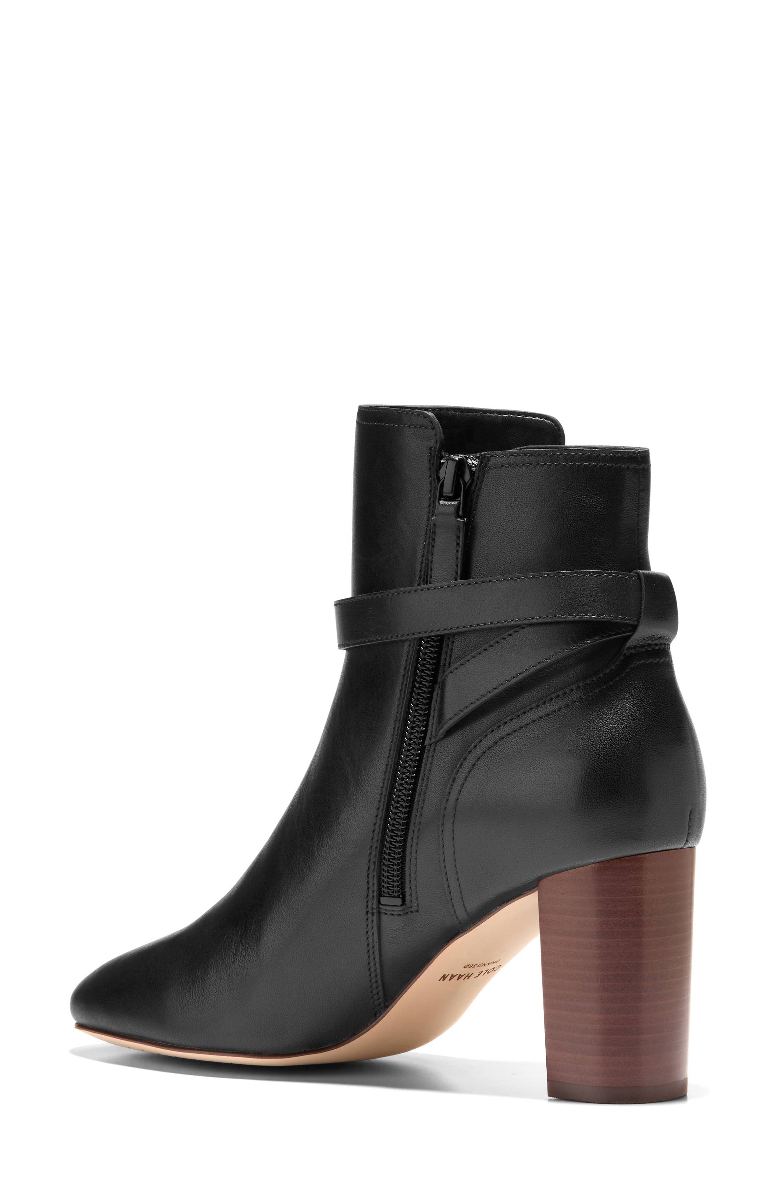Cole Haan Glendale Jodhpur Bootie, Alternate, color, Black Leather