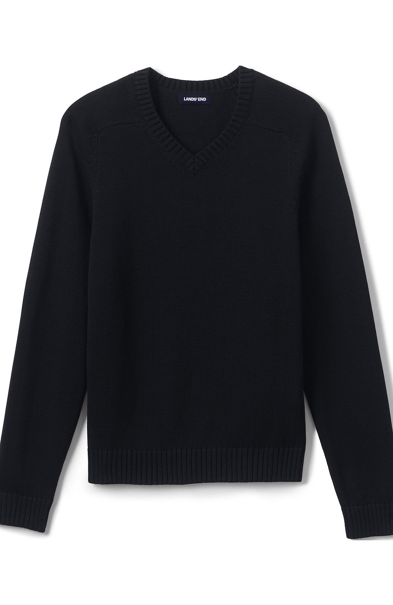 School Uniform Young  Cotton Modal V-neck Sweater - image 2