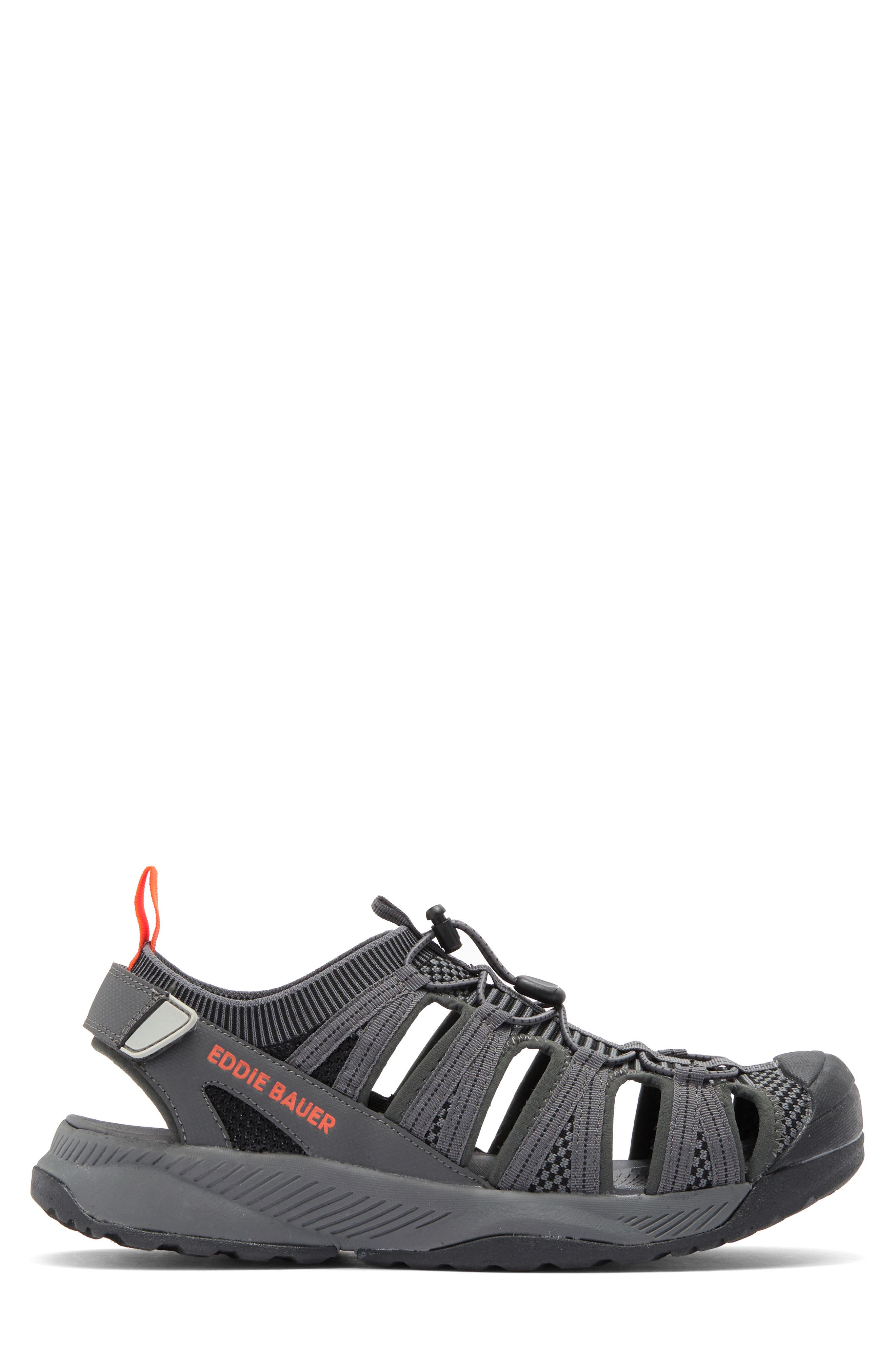 Eddie Bauer Yesler Sandal, Alternate, color, Grey/ Orange