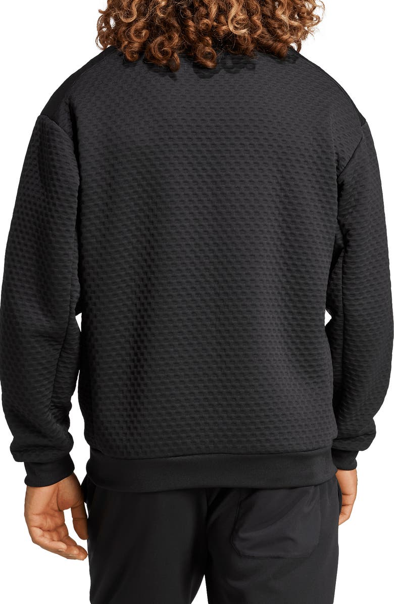 adidas Xploric Sweater Jacket, Alternate, color, Black