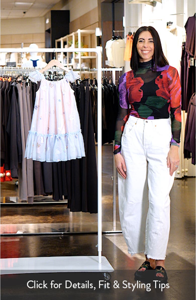 Kids' Embroidered Bunny Dress, sales video thumbnail