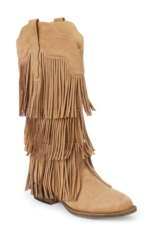 Coconuts By Matisse Saloon Fringe Boot In Neutral