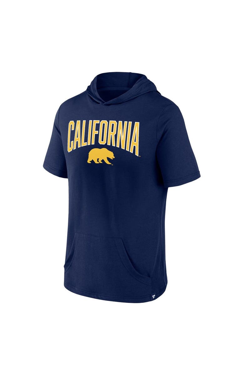 FANATICS Men's Fanatics Navy Cal Bears Outline Lower Arch Hoodie T-Shirt, Alternate, color, Navy